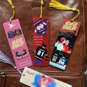 Heated Rivalry, Quality Bookmarks, Brand New, Price is for 1 Bookmark